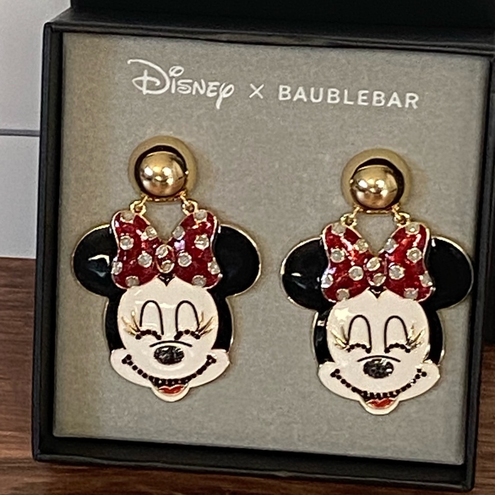 💕 Baublebar Disney X Minnie Mouse Statement Earrings💕
